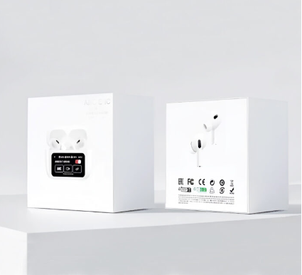 A9 Pro High Quality Sound, ENC Noise Reduction Wireless AirPods With Smart Touch Screen Control