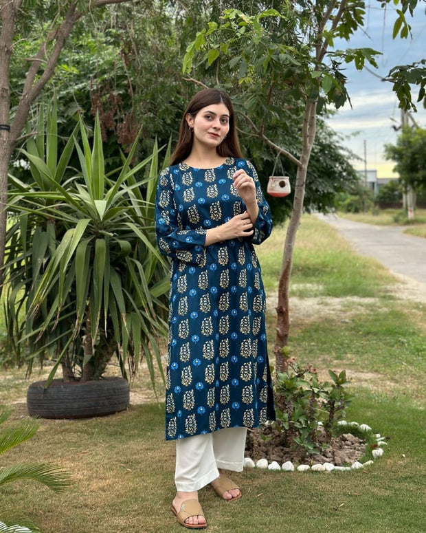 Rangrez Kurti Long Length