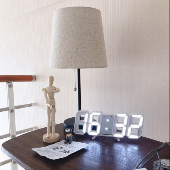 Multi-Functional Modern Design 3D LED Digital Clock