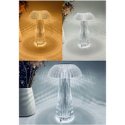 Mushroom Shape USB Rechargeable RGB Lighting Touch And Remote Control Table Lamp